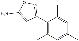 3-(2,4,6-trimethylphenyl)-1,2-oxazol-5-amine Structure