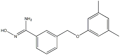  3-(3,5-dimethylphenoxymethyl)-N'-hydroxybenzene-1-carboximidamide