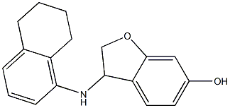  3-(5,6,7,8-tetrahydronaphthalen-1-ylamino)-2,3-dihydro-1-benzofuran-6-ol
