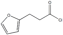 3-(furan-2-yl)propanoyl chloride,,结构式