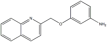 3-(quinolin-2-ylmethoxy)aniline