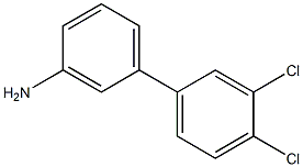 3',4'-dichloro-1,1'-biphenyl-3-amine Structure