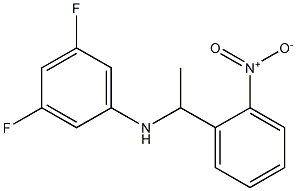  3,5-difluoro-N-[1-(2-nitrophenyl)ethyl]aniline
