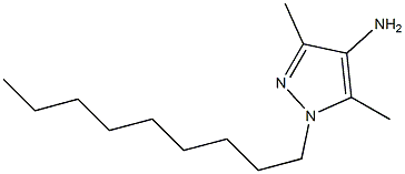 3,5-dimethyl-1-nonyl-1H-pyrazol-4-amine Structure
