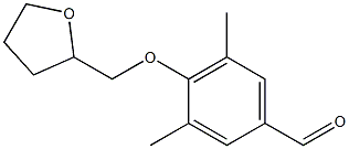 3,5-dimethyl-4-(oxolan-2-ylmethoxy)benzaldehyde