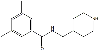  3,5-dimethyl-N-(piperidin-4-ylmethyl)benzamide