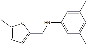  3,5-dimethyl-N-[(5-methylfuran-2-yl)methyl]aniline
