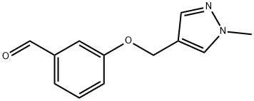 1152679-96-3 3-[(1-methyl-1H-pyrazol-4-yl)methoxy]benzaldehyde