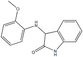 3-[(2-methoxyphenyl)amino]-2,3-dihydro-1H-indol-2-one