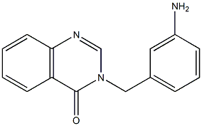 3-[(3-aminophenyl)methyl]-3,4-dihydroquinazolin-4-one