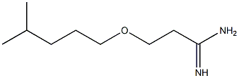  3-[(4-methylpentyl)oxy]propanimidamide