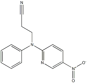  3-[(5-nitropyridin-2-yl)(phenyl)amino]propanenitrile