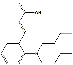  3-[2-(dibutylamino)phenyl]prop-2-enoic acid