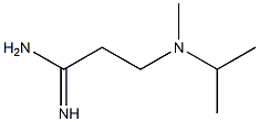 3-[isopropyl(methyl)amino]propanimidamide