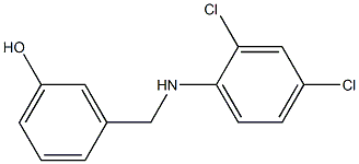  3-{[(2,4-dichlorophenyl)amino]methyl}phenol