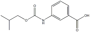 3-{[(2-methylpropoxy)carbonyl]amino}benzoic acid