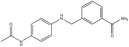  3-{[(4-acetamidophenyl)amino]methyl}benzamide