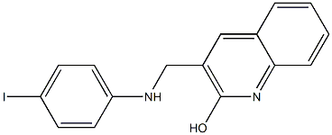 3-{[(4-iodophenyl)amino]methyl}quinolin-2-ol