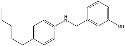 3-{[(4-pentylphenyl)amino]methyl}phenol