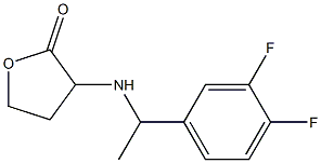  3-{[1-(3,4-difluorophenyl)ethyl]amino}oxolan-2-one
