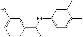  3-{1-[(3,4-dimethylphenyl)amino]ethyl}phenol