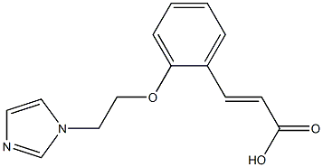3-{2-[2-(1H-imidazol-1-yl)ethoxy]phenyl}prop-2-enoic acid