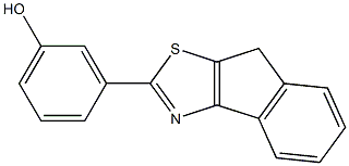 3-{8H-indeno[1,2-d][1,3]thiazol-2-yl}phenol