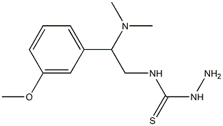  3-amino-1-[2-(dimethylamino)-2-(3-methoxyphenyl)ethyl]thiourea