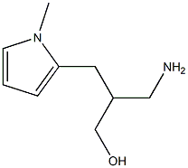  3-amino-2-[(1-methyl-1H-pyrrol-2-yl)methyl]propan-1-ol