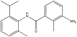  3-amino-2-methyl-N-[2-methyl-6-(propan-2-yl)phenyl]benzamide
