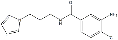  3-amino-4-chloro-N-[3-(1H-imidazol-1-yl)propyl]benzamide