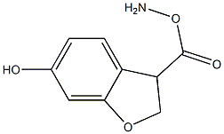 3-amino-6-hydroxy-2,3-dihydro-1-benzofuran-3-carboxylic acid 结构式