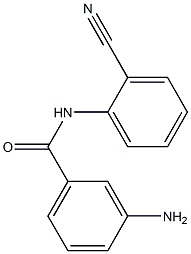  3-amino-N-(2-cyanophenyl)benzamide