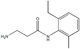  3-amino-N-(2-ethyl-6-methylphenyl)propanamide