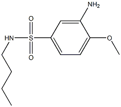  3-amino-N-butyl-4-methoxybenzene-1-sulfonamide