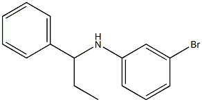  3-bromo-N-(1-phenylpropyl)aniline