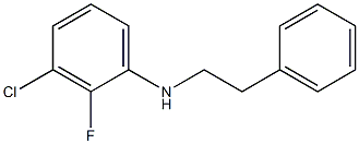  3-chloro-2-fluoro-N-(2-phenylethyl)aniline