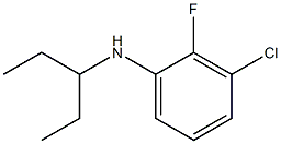 3-chloro-2-fluoro-N-(pentan-3-yl)aniline