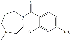  3-chloro-4-[(4-methyl-1,4-diazepan-1-yl)carbonyl]aniline
