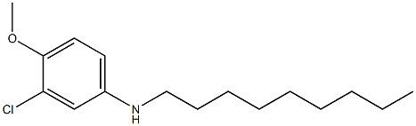  3-chloro-4-methoxy-N-nonylaniline