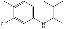 3-chloro-4-methyl-N-(3-methylbutan-2-yl)aniline