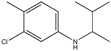 3-chloro-4-methyl-N-(3-methylbutan-2-yl)aniline