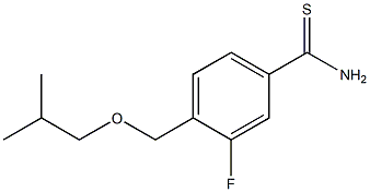 3-fluoro-4-(isobutoxymethyl)benzenecarbothioamide
