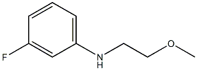 3-fluoro-N-(2-methoxyethyl)aniline