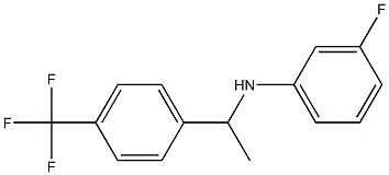  3-fluoro-N-{1-[4-(trifluoromethyl)phenyl]ethyl}aniline
