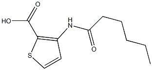  3-hexanamidothiophene-2-carboxylic acid
