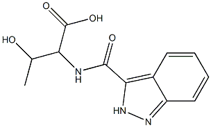 3-hydroxy-2-(2H-indazol-3-ylformamido)butanoic acid