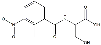  3-hydroxy-2-[(2-methyl-3-nitrophenyl)formamido]propanoic acid
