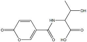  3-hydroxy-2-{[(2-oxo-2H-pyran-5-yl)carbonyl]amino}butanoic acid