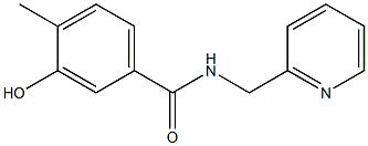  3-hydroxy-4-methyl-N-(pyridin-2-ylmethyl)benzamide